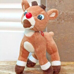 Rudolph Vintage plush Christmas Ornament
